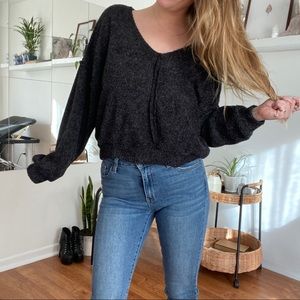 Charcoal grey sweater